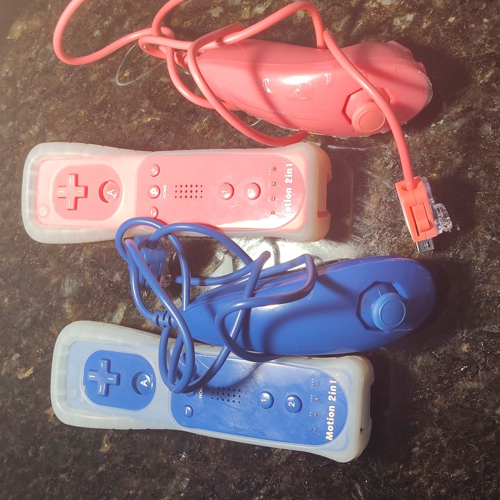 2 Pack Remotes for Wii U Console